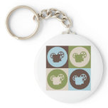 Pop Art Projection keychains