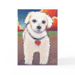 Pop Art Pup Greeting Card