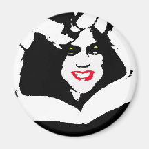 pop art refrigerator magnet