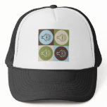 Pop Art Sound Mesh Hats
