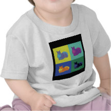 Pop Art Squirrel Infant Shirt