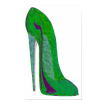 Pop-art Stiletto Shoe Print