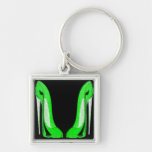 Pop Art Stiletto Shoes keychain