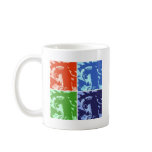 Pop Art Style Statue of Liberty New York Coffee Mug