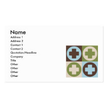 Pop Art Surgical Technology Business Card