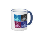 Pop Art Tigers Mugs