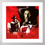 Pop Art Western Retro Poster posters