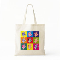 Pop Art White Rabbit Bags