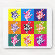 Pop Art White Rabbit