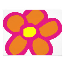 Pop Flower Personalised Announcements
