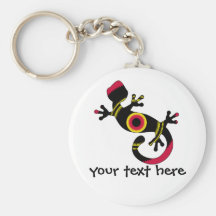 pop gecko blk keychain