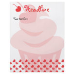 Pop Heart Cupcake flyers