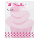 Pop Heart Cupcake flyers