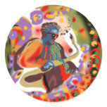 **Pop Jazz MAn** Round Sticker