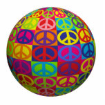 Pop Peace Ball photo sculptures