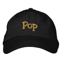 Pop Personalised Embroidered Baseball Cap / Hat