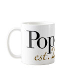 Pop Pop Est. 2009 mugs
