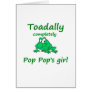 pop pop's girl greeting cards
