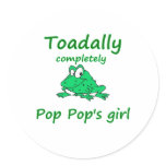 pop pop's girl stickers