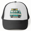 Pop Top Van Camper hats