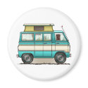 Pop Top Van Camper magnets