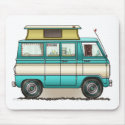 Pop Top Van Camper mousepads