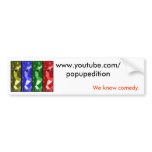 pop-up edition bumper sticker bumper stickers