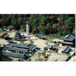 Popchusa temple and Songnisan mountain, South Kore photo sculptures