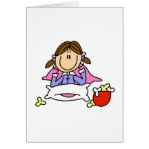 Popcorn And Pyjamas Card