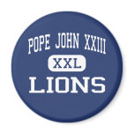 Pope John XXIII - Lions - High - Sparta New Jersey magnets