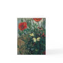Poppies and Butterflies, Vincent van Gogh Card