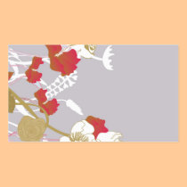 Poppies Business Card business cards