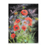 'Poppies in Space' Postcard