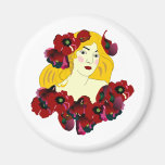 Poppies Magnet