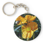 Poppies make great friends keychain