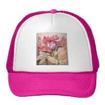 poppies mesh hat