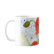 'Poppies' Mug