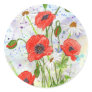 'Poppies' Sticker