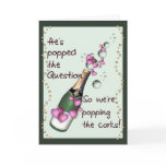 Popping Corks cards