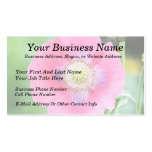 Poppy Bloom - Papaver Somniferum Business Card