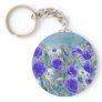 'Poppy Blue' Keychain