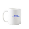 'Poppy Blue' Mug