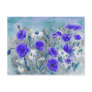 'Poppy Blue' Postcard