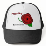 Poppy Day, Remembrance cap hats
