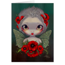 "Poppy Fairy" Greeting Card