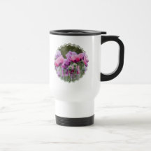 Poppy Field Plastic Travel Mug