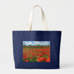 Poppy Fields Tote Bags