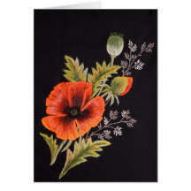 Poppy Flower Cards