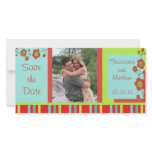Poppy Fun Save the Date Custom photo cards