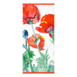 POPPY LUCIOUS RED rack cards